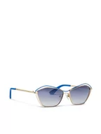 Okulary przeciwsłoneczne - Guess Okulary przeciwsłoneczne GU7639 5932W Niebieski - miniaturka - grafika 1
