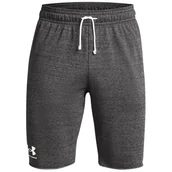 Spodenki męskie - Męskie szorty Under Armour Rival Terry Short Rozmiar: L / Kolor: szary/biały - miniaturka - grafika 1