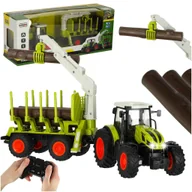 Samochody i pojazdy dla dzieci - Traktor RC ciągnik rolniczy z podnośnikiem 2,4G 3,7V 500mAh - miniaturka - grafika 1