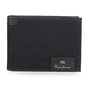 Pepe Jeans Hilltop Portfel poziomy z portfelem, unikalny, niebieski, única, Portfel poziomy z portmonetką - Koszulki i topy damskie - miniaturka - grafika 1