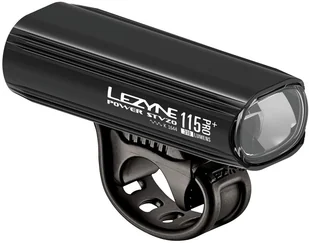LEZYNE Power Pro 115 Front Light LED, czarny 2022 Lampki przednie na baterie 452100144 - Lampki rowerowe - miniaturka - grafika 1