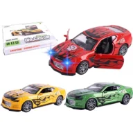 Samochody i pojazdy dla dzieci - Samochód metalowy 1:32 napęd św/dźw mix - miniaturka - grafika 1