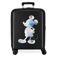 Walizki - Disney 100 Special Shine Mickey Comic adaptowalna kosmetyczka, srebrna, rozmiar standardowy, walizka kabinowa, Srebrny, standard size, Walizka kabinowa - miniaturka - grafika 1