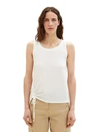 Koszulki i topy damskie - TOM TAILOR top damski, 10315 - Whisper White, XL - miniaturka - grafika 1