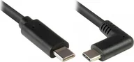 Kable USB - Kabel USB Alcasa USB-C - USB-A 0.5 m Czarny (GC-M0260) - miniaturka - grafika 1