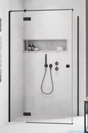Kabiny prysznicowe - Radaway Essenza Black Kdj kabina 100x75cm lewa szkło przejrzyste 1385040-54-01L/1384049-01-01 - miniaturka - grafika 1