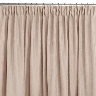 Zasłona MILANA kolor pudrowy róż styl klasyczny taśma smok transparentna 5 cm szenila 140x225 homede - CURT/HOM/MILANA/CHENILLE/ - Zasłony - miniaturka - grafika 1