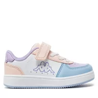 Buty dla dziewczynek - Sneakersy Kappa Logo Malone 5 Ev Inf 381Y12W White/Pink/Blue Lt​ A0B - miniaturka - grafika 1