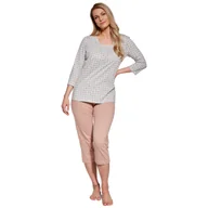 Piżamy damskie - Piżama damska dr nadia 767/359 cornette-3xl - miniaturka - grafika 1