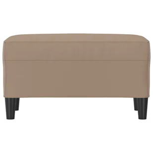 Lumarko Ławka, cappuccino, 70x35x41 cm, tapicerowana sztuczną skórą - Ławki do przedpokoju - miniaturka - grafika 4