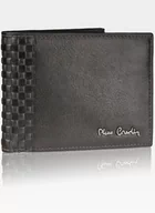 Portfele - Pierre Cardin, Portfel skórzany męski, brązowy, ochrona RFID - miniaturka - grafika 1