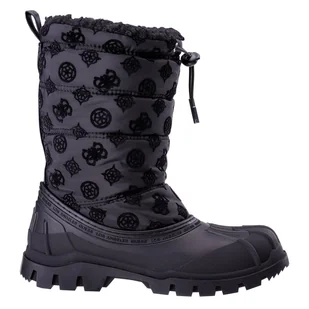 Damskie Buty GUESS AMORO/STIVALETTO (BOOTIE)/N/A FL8AMOFAL10-BLACK – Czarny - Buty sportowe damskie - miniaturka - grafika 1