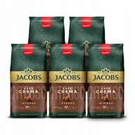 Kawa - Zestaw kawa ziarnista Jacobs Crema Intenso 5x1kg zestaw - miniaturka - grafika 1