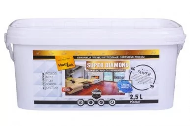Lakier do parkeity HartzLack Super Diamond półmat 2,5l