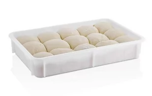Pojemnik na ciasto do pizzy z polietylenu 600x400x(H)105 mm - Pojemniki kuchenne - miniaturka - grafika 1