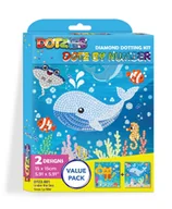 Zabawki kreatywne - Diamond Dotz by number, diamentowa mozaika, Under the sea, 2 obrazki - miniaturka - grafika 1
