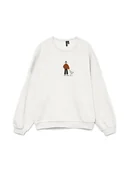 Bluzy damskie - Vero Moda Bluza w kolorze białym - miniaturka - grafika 1