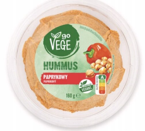 Go Vege Hummus paprykowy 160 g