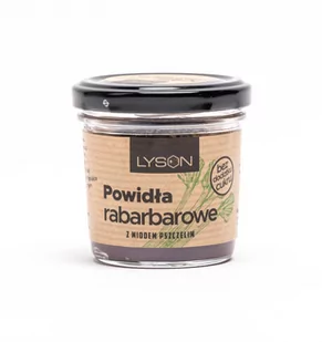 Powidła Rabarbarowe Z Miodem Bez Dodatku Cukru - Konfitury, marmolady, powidła - miniaturka - grafika 1