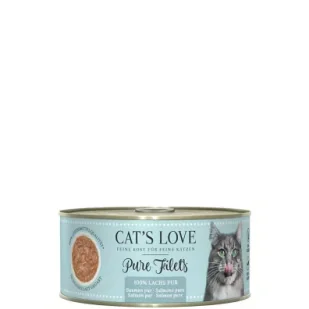 Cats Love Filet Pur lachs - filety z łososia 100 g - Mokra karma dla kotów - miniaturka - grafika 1