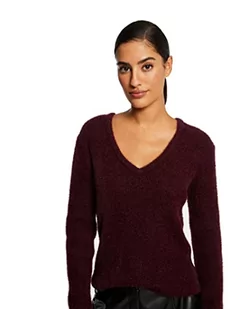 Morgan 212 Moove1 Sweter damski, Czerwony aksamit., M - Swetry damskie - miniaturka - grafika 1