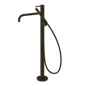 Baterie wannowe i prysznicowe - Bateria wannowa wolnostojąca Tres Study czarny brąz 26247005KMB - miniaturka - grafika 1