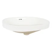 Umywalki - Basaro Umywalka ceramiczna nablatowa Terra 60 x 40 - miniaturka - grafika 1