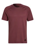Koszulki sportowe damskie - adidas Koszulka sportowa w kolorze bordowym - miniaturka - grafika 1