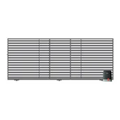 Ogrodzenia - Brava Brama przesuwna bez przeciwwagi z automatem 400 x 150 cm prawa - miniaturka - grafika 1