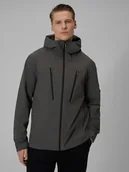 Kurtki męskie - 4F Kurtka przejściowa membrana 8000 męska - szara S - miniaturka - grafika 1