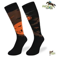 Skarpetki męskie - Comodo, Podkolanówki jeździeckie, Halloween, rozmiar S (35-38) - miniaturka - grafika 1