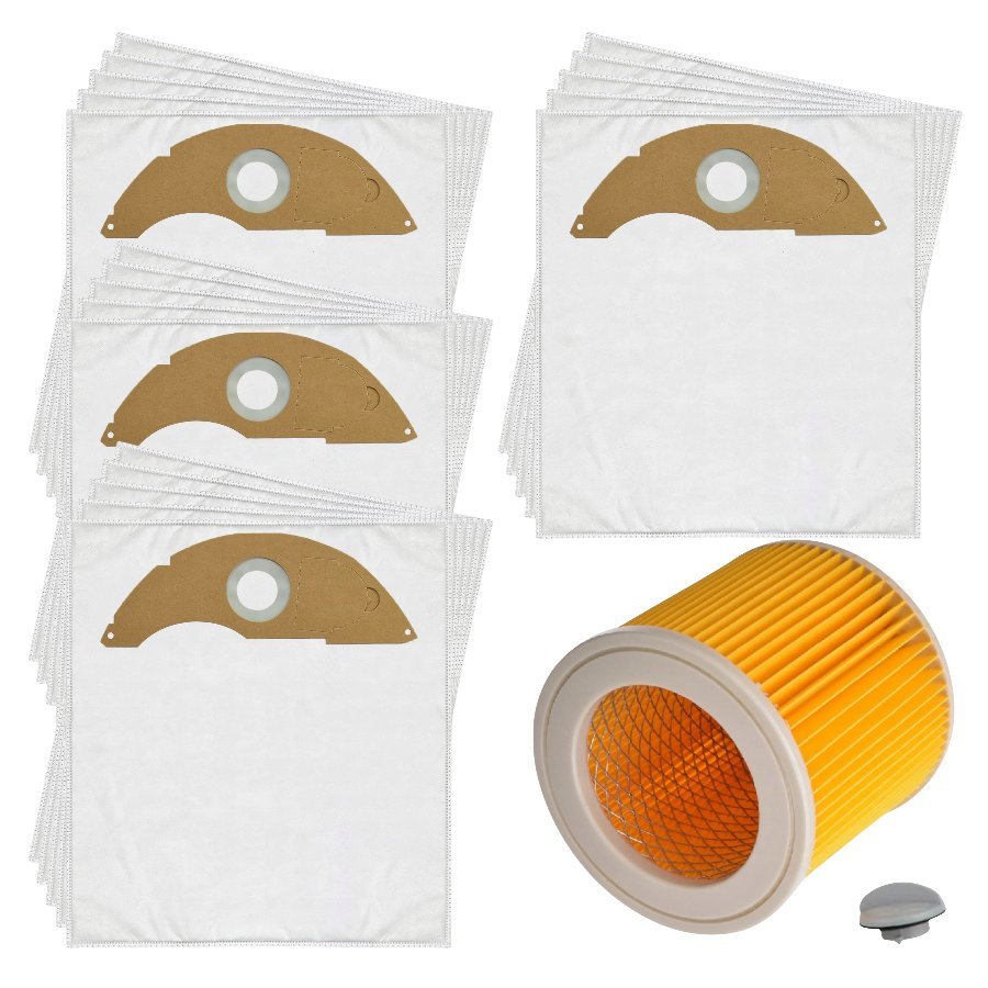 20x WORKI + FILTR DO ODKURZACZA KARCHER NT 22/1 Ap Te L Starmix eCraft 22/1