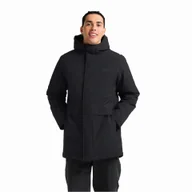 Kurtki męskie - Męska parka ocieplana Jack Wolfskin COLD CAMP COAT M black - S - miniaturka - grafika 1