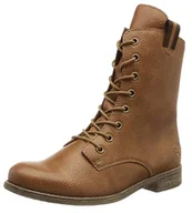 Botki damskie - Buty damskie Rieker ocieplane botki wysokie-39 - miniaturka - grafika 1