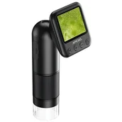 Pozostałe akcesoria do telefonów - Mikroskop cyfrowy LCD APEXEL APL-MS008 (czarny) - miniaturka - grafika 1