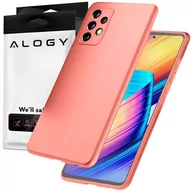 Etui i futerały do telefonów - Etui ochronne do telefonu Alogy Thin Soft Case do Samsung Galaxy A53 / A53 5G Różowe - miniaturka - grafika 1