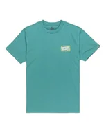 Koszulki męskie - Quiksilver Koszulka z krótkim rękawem EV GOTAM Foam SS zielona 16 - miniaturka - grafika 1
