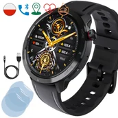 Smartwatch - Rubicon Sport Amoled Czarny - miniaturka - grafika 1