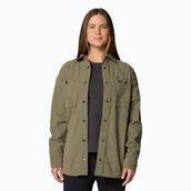 Koszule damskie - Koszula damska Columbia Blue Point Creek Corduro stone green - miniaturka - grafika 1