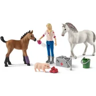 Figurki dla dzieci - Schleich SLH 42486 Odwiedziny weterynarza - miniaturka - grafika 1