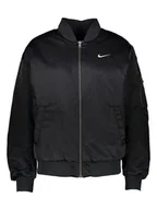 Kurtki damskie - Nike Dwustronna kurtka przejściowa "Varsity" w kolorze czarnym - miniaturka - grafika 1