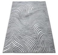 Dywany - Nowoczesny dywan w faliste wzory P8-G83 - miniaturka - grafika 1