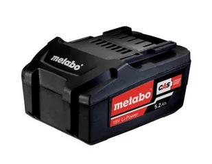 Metabo Akumulator 18 V Li-Power - 5,2 Ah (625592000) - Akumulatory do elektronarzędzi - miniaturka - grafika 4