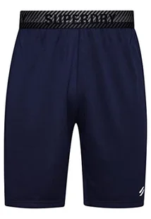 Superdry Męskie szorty Core Relaxed, Rich Navy, XL - Spodenki damskie - miniaturka - grafika 1