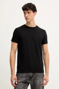 Trussardi t-shirt męski kolor czarny gładki G0228000042N - Koszulki męskie - miniaturka - grafika 1
