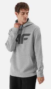 Bluza męska 4F Sportowa z kapturem Szara Dresowa - Bluzy męskie - miniaturka - grafika 7