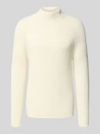 Swetry męskie - Sweter z dzianiny z dodatkiem wełny z alpaki model ‘ARVID’ - miniaturka - grafika 1