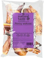 Przysmaki dla psów - Natural Taste naturalny przysmak gryzaki dla psa penisy wołowe 600 g - miniaturka - grafika 1