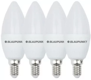 Żarówki 4 sztuki Blaupunkt E14-7W-WW-4 LED 7W 2700K białe - Żarówki LED - miniaturka - grafika 1