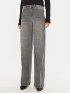 Spodnie damskie - Liu Jo Jeansy UF4068 DS615 Szary Regular Fit - miniaturka - grafika 1